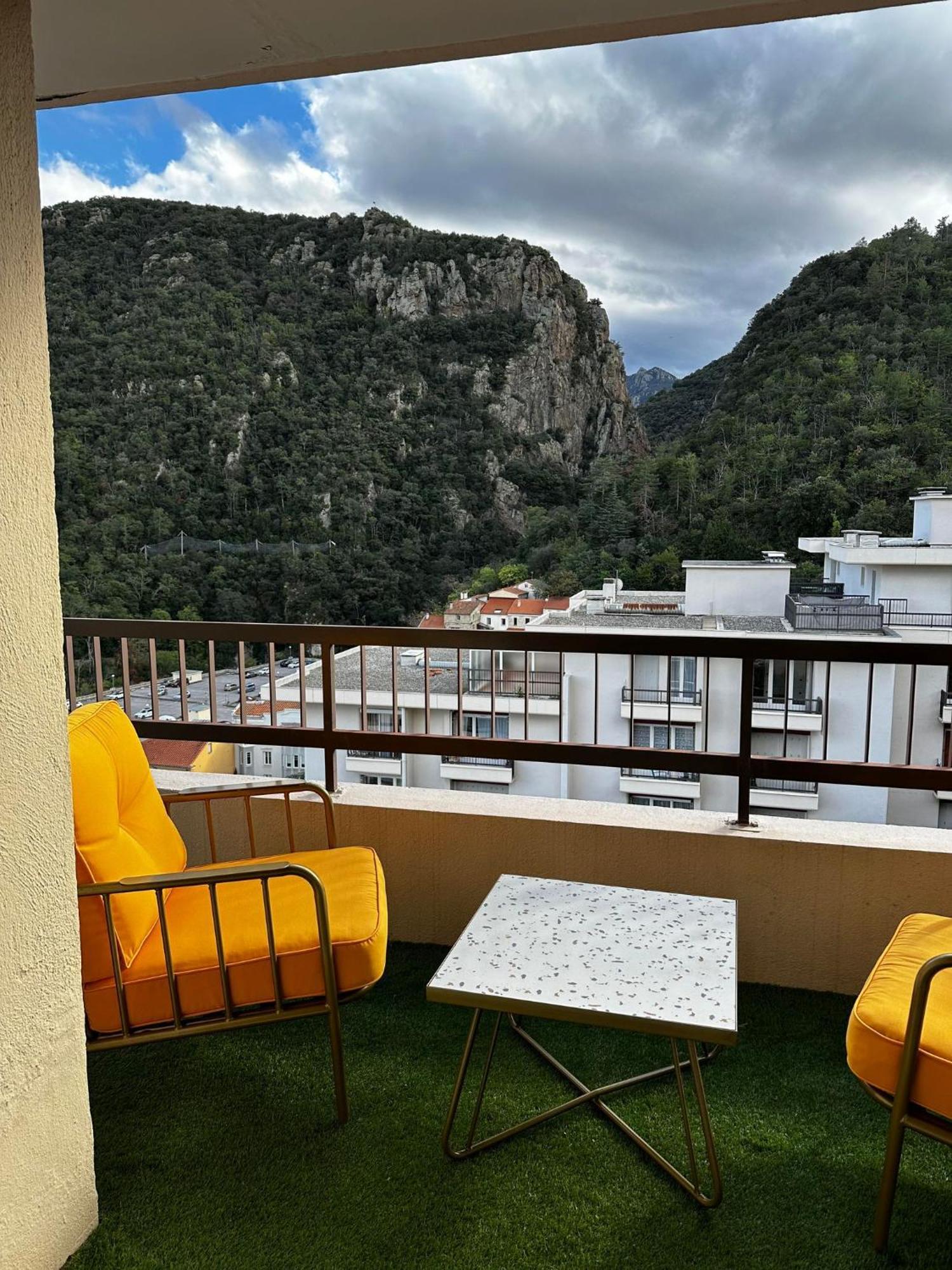 Studio Tout Equipe Amélie-les-Bains-Palalda Exteriör bild